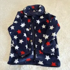 星柄フリースジャケット 130cm