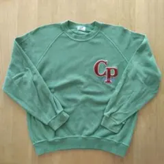 希少 80年代 C.P. COMPANY カットソー グリーン 150-155