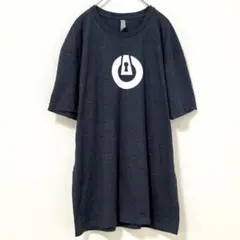 NEXT LEVEL 【L】ネイビーヘザー Tシャツ 鍵 キーホールロゴ入り 夏