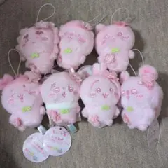 ちいかわ ぬいぱれっと〜さくらいろ〜マスコット ７点セット