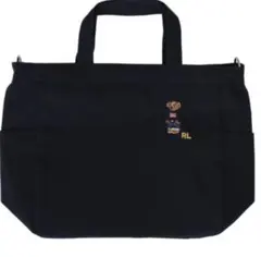 【新品】ネイビー　ラルフローレン　ポロベア　トートバッグ