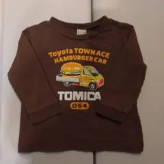 プティマイン×トミカ　長袖90cm