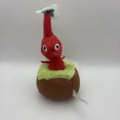 ピクミン 赤 ぬいぐるみキーホルダー 花付き