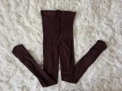 UNIQLO HEATTECH タイツ ボルドー M/Lのサムネイル