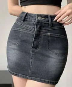 SHEIN デニムスカート