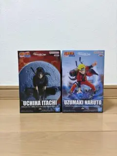 【未開封】NARUTO-ナルト-疾風伝 ナルト＆イタチ フィギュアセット