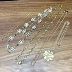 アクセサリー まとめ売り ネックレス チェーン ゴールド シルバー レトロ