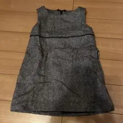 COMME CA ISM 90cm ノースリーブワンピース グレー系