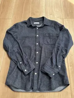 BROWNY ダークブルー Mサイズ デニムシャツ