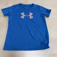UNDER ARMOUR Tシャツ ブルー YLG