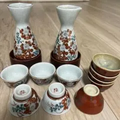 【希少】九谷焼　菊紋　銚子　長谷川紀代　酒器　工芸品　レア 希少】九谷焼 菊紋 銚子 長谷川紀代 酒器 工芸品 レア