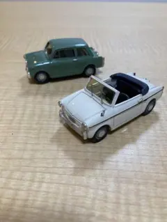 オースチンヒーレーm1コーギー製＆トライアンフTR5ディンキー復刻版 1