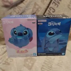ディズニー Stitch SOFVMATES＆きゅむころフィギュアセット