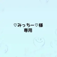 ♡みっちー♡様　専用