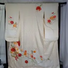 n　着物　振袖　金彩　刺繍　銀彩　アンティークのサムネイル