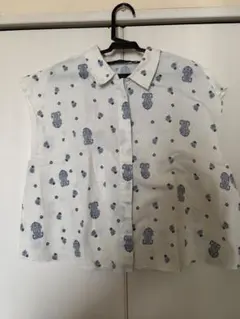 ZARA BASIC プリント柄 半袖シャツ