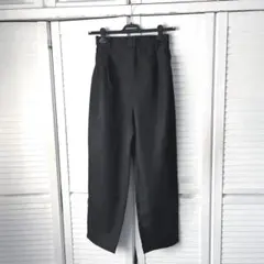 訳あり　タックワイドパンツ