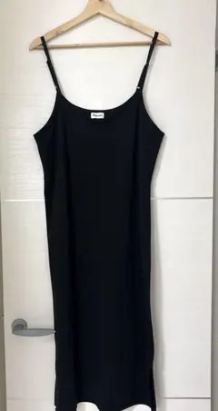 Alma Design キャミワンピース ブラックM