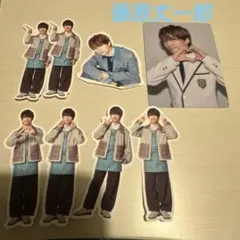 なにわ男子 藤原丈一郎 HARDWORK トレカ　フレークシール