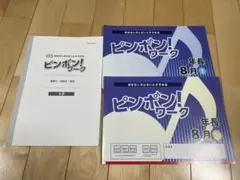 理英会　ピンポンワーク　2月〜10月　テキスト未使用/書き込み無/タッチペン付属 2025年最新】理英会 ピンポンワークの人気アイテム - メルカリ