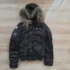 HYSTERIC GLAMOUR フライトジャケット N-2B型 迷彩柄