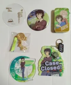 匿名配送2026名探偵コナンユニバUSJ缶バッジタブレット他世良真純5点セット