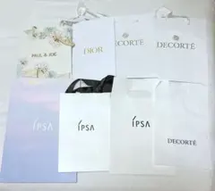 デパコス21点 ショッパー3点まとめ売り デパコス/ブランド ショッパー 紙袋 ショップ袋21点 まとめ売り