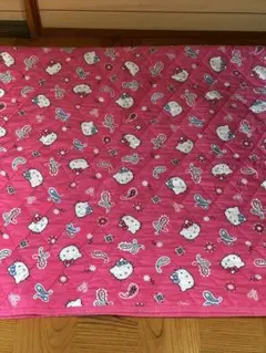 激レア 平成レトロ ハローキティ キティちゃん キルト生地