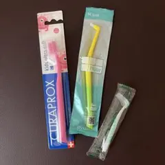 큐라프록스/칫솔/원터프트 브러쉬/치간브러쉬/미개봉/치과 전용