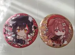 ホロライブプロダクション　缶バッジスナック　大神ミオ　戌神ころね
