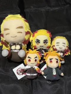 鬼滅の刃 煉獄杏寿郎・千寿郎 ぬいぐるみ セット