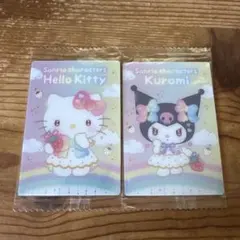 サンリオキャラクターズ いちご新聞 カード ハローキティ・クロミ2点セット