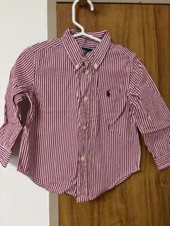 Ralph Lauren ストライプシャツ　キッズ　90cm