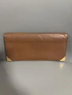 YVES SAINT LAURENT 長財布 がま口 ボルドー レザー YVES SAINT LAURENT 長財布 がま口 ボルドー レザー - メルカリ