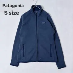 patagonia パタゴニア フリースジャケット S ネイビー ジップアップ