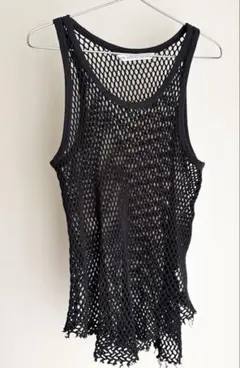 JOHN LAWRENCE SULLIVAN メッシュタンクトップ