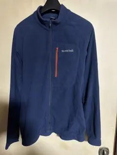 mont-bell モンベル シャミース フリースジャケット メンズS ネイビー