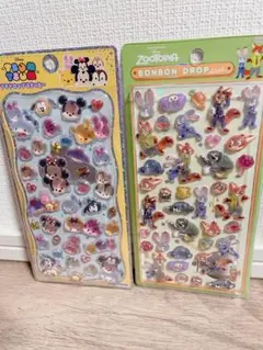 新品正規品♡ディズニーシール2枚セットのサムネイル