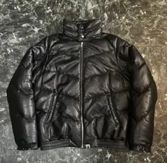 2025年最新】A BATHING APE レザーダウンジャケットの人気アイテム