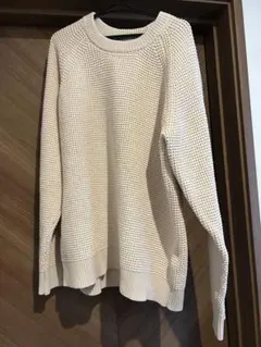 メンズ（ユニセックスにも）ワッフルニット