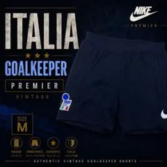 NIKE PREMIER イタリア代表 GK キーパーパンツ M 刺繍エンブレム NIKE PREMIER イタリア代表 GK キーパーパンツ M 刺繍エンブレム