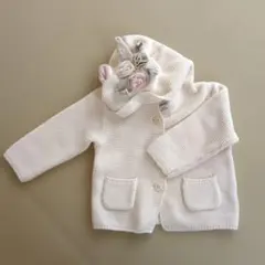 【新品未使用タグ付】babyGAP　ユニコーンフード付きカーディガン