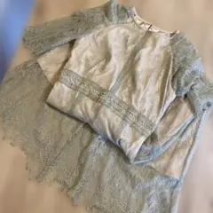 パーティードレス／ミントグリーン