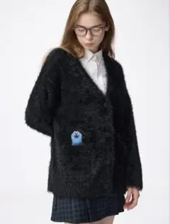 【新品未開封】GU オーバーサイズカーディガン M パペットスンスン