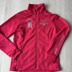 Kappa 赤 ジップアップジャケット