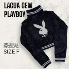 【小田愛美着用】PLAYBOY × LAGUA GEM シャギーニット