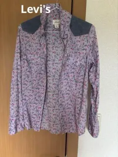 Levi's 花柄 長袖 ウエスタンシャツのサムネイル