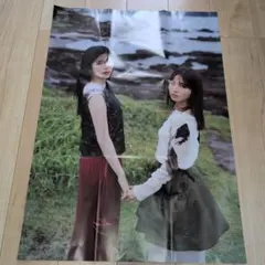 中嶋優月＆村山美羽（櫻坂46）　両面超ビッグポスターのサムネイル