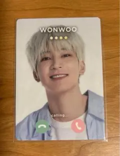 SEVENTEEN ウォヌ　HANABI もしもしカード　トレカ