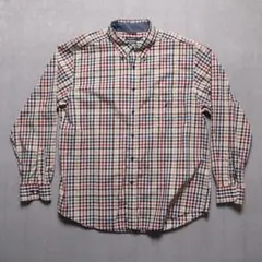 NAUTICA 2971 チェック柄 ブロードシャツ XXL マルチ
